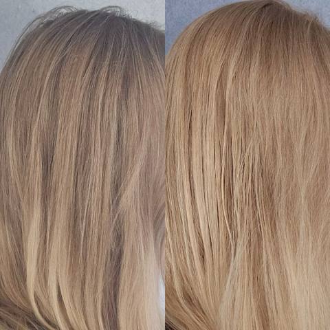 Antes y después de una clienta de OMAD'S