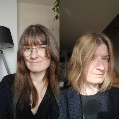 Przed i po u klientki OMAD'S