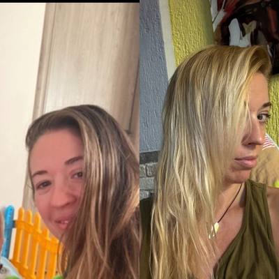Przed i po u klientki OMAD'S