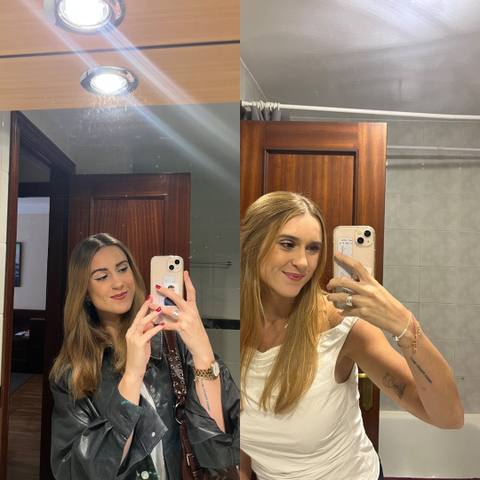 Antes y después de una clienta de OMAD'S
